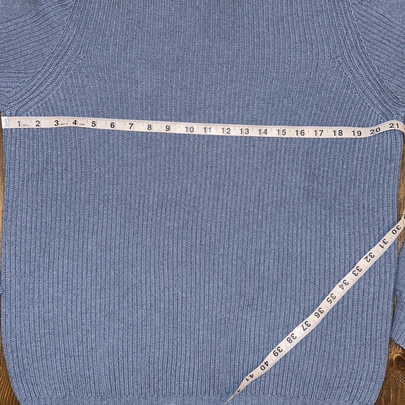 Timberland Blue Cotton Ribbed Sweater - Picture 4 of 10